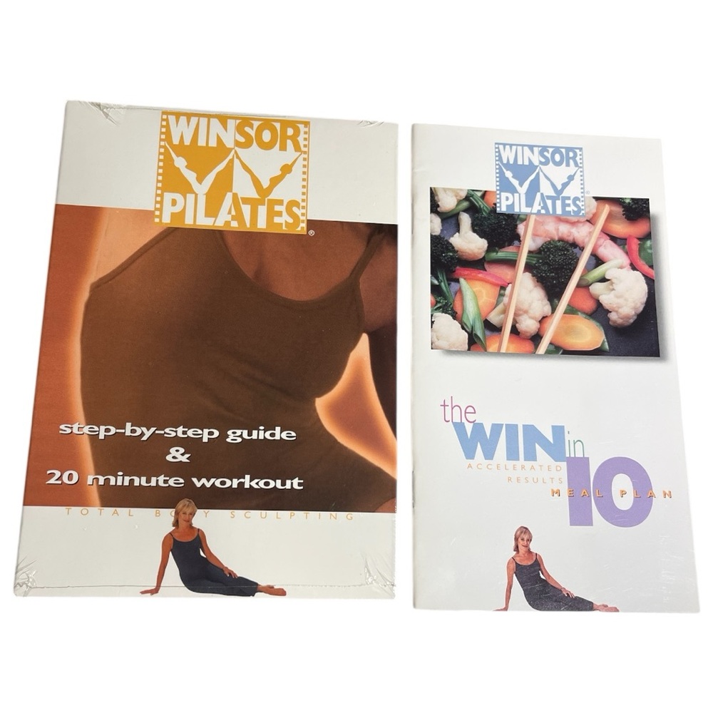 Winsor Pilates Step-By-Step Guide & The Win In 10 Meal Plan Set